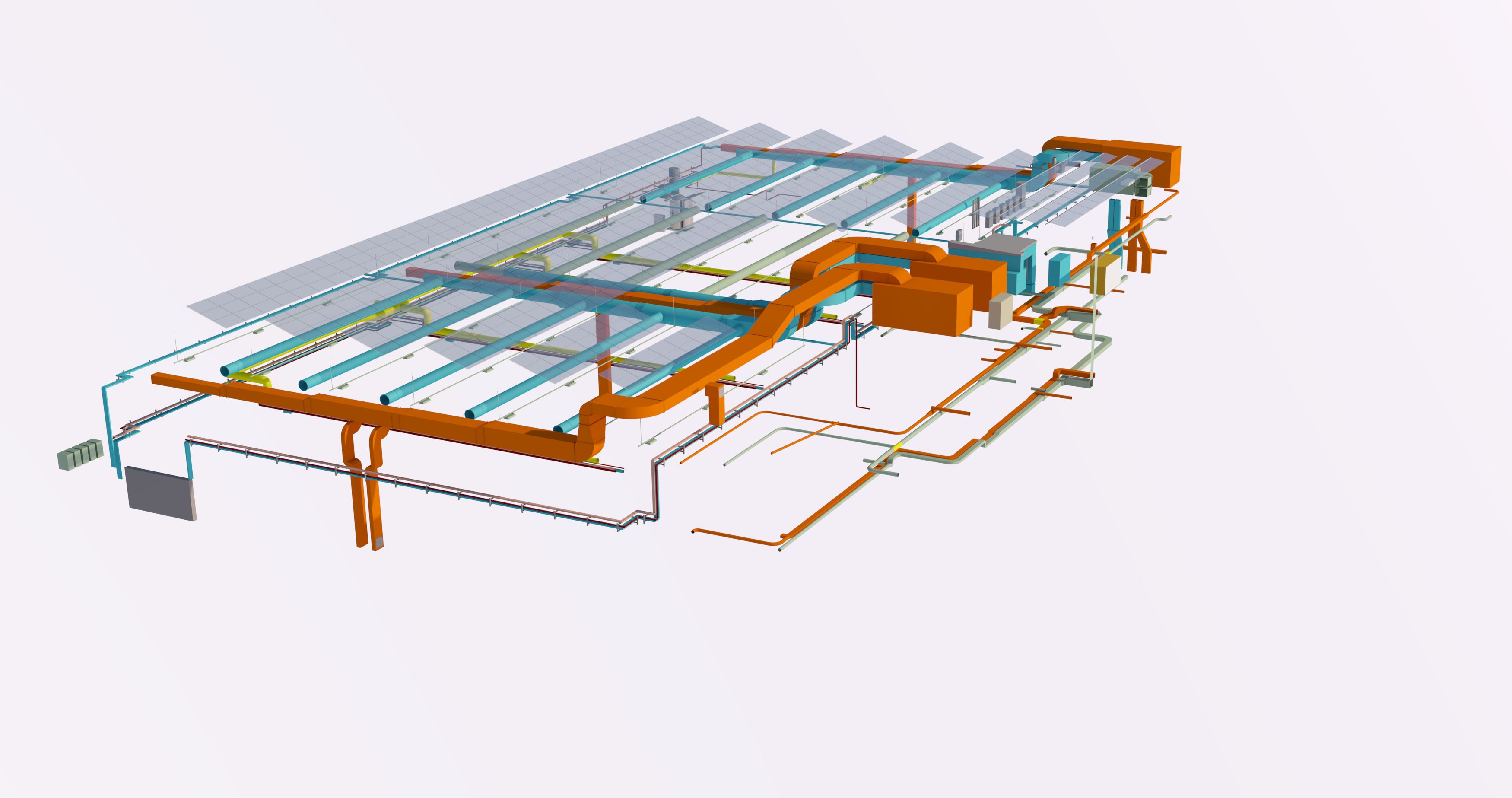 Edificio produttivo in BIM industry 4.0